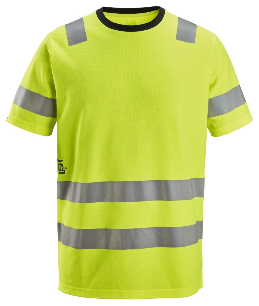 2536 Snickers High-Vis-T-Shirt, Warnschutzklasse 2