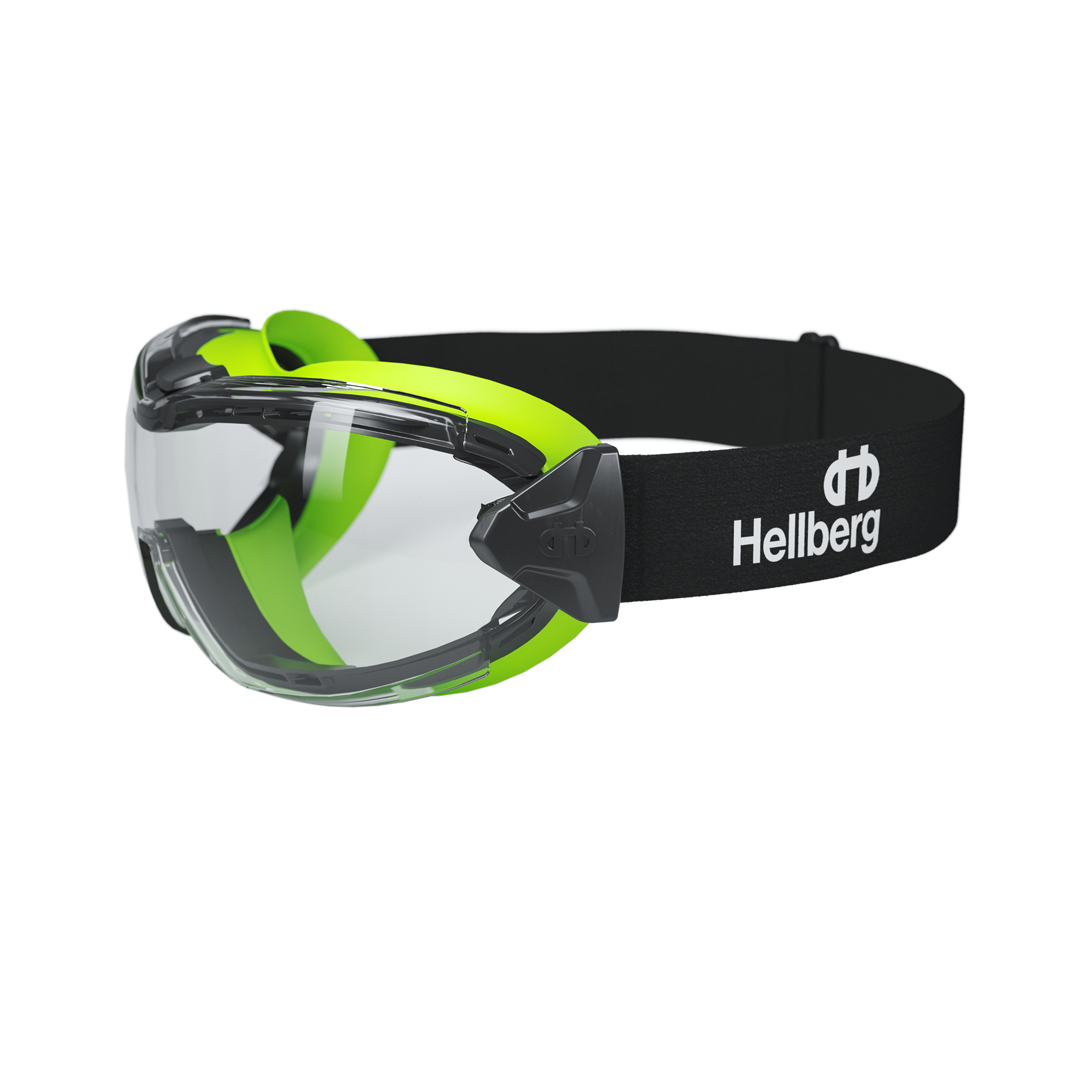 25045 001 Hellberg Schutzbrille Neon Plus Klar AF/AS Hochleistung