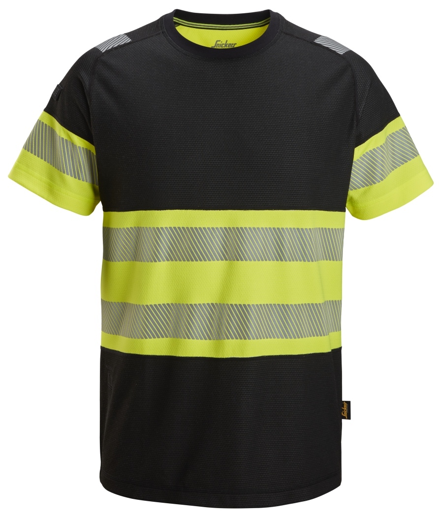 2538 Snickers High-Vis-T-Shirt, Warnschutzklasse 1
