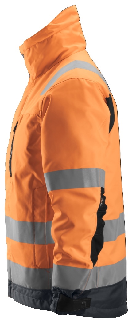1130 Snickers AllroundWork, Wärmeisolierte High-Vis-37.5®-Arbeitsjacke, Warnschutzklasse 3