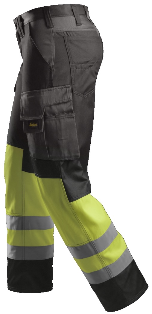 7466 Muted Black / High Vis Yellow